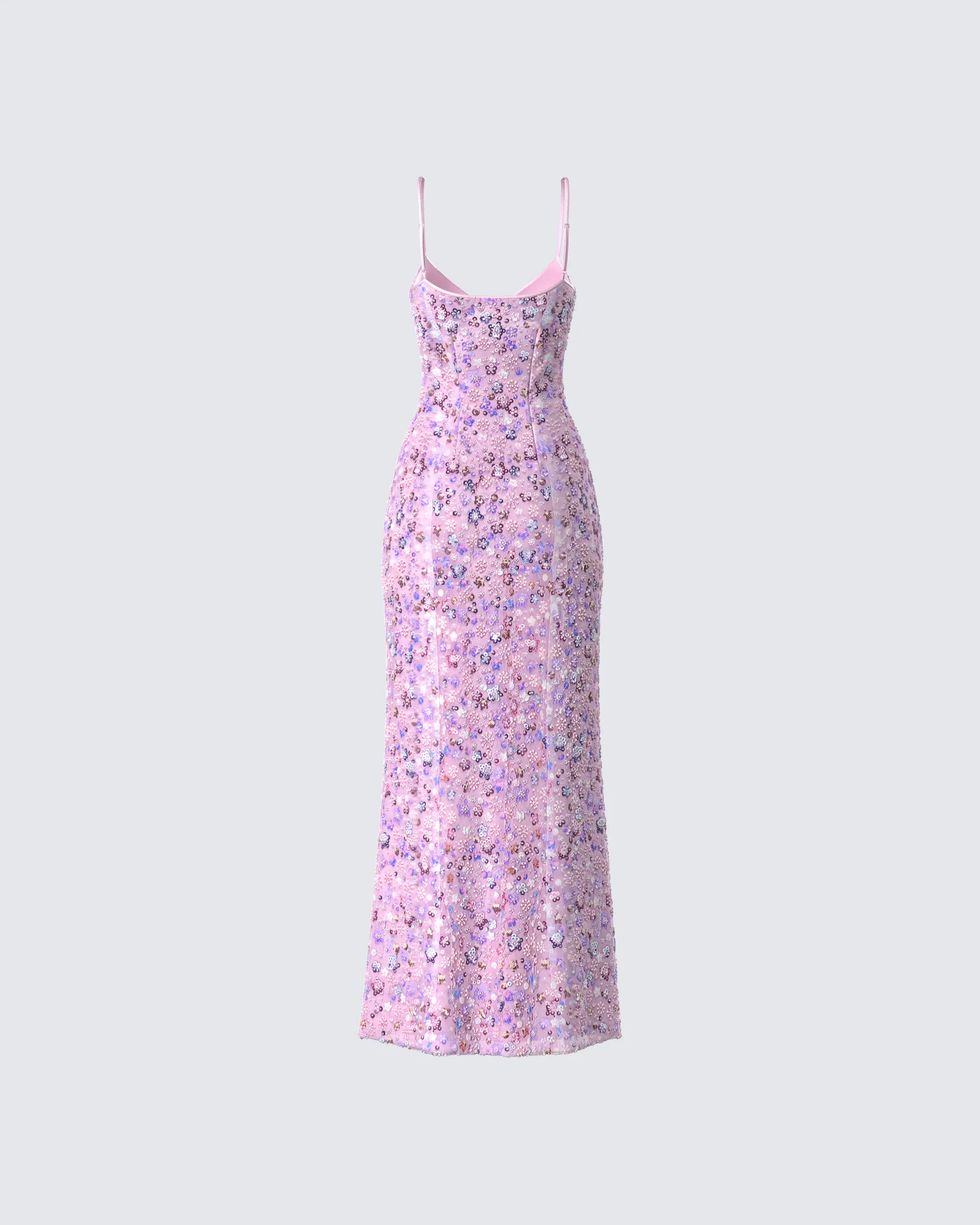 Tavianna Multi Floral Embellished Gown - Image 3