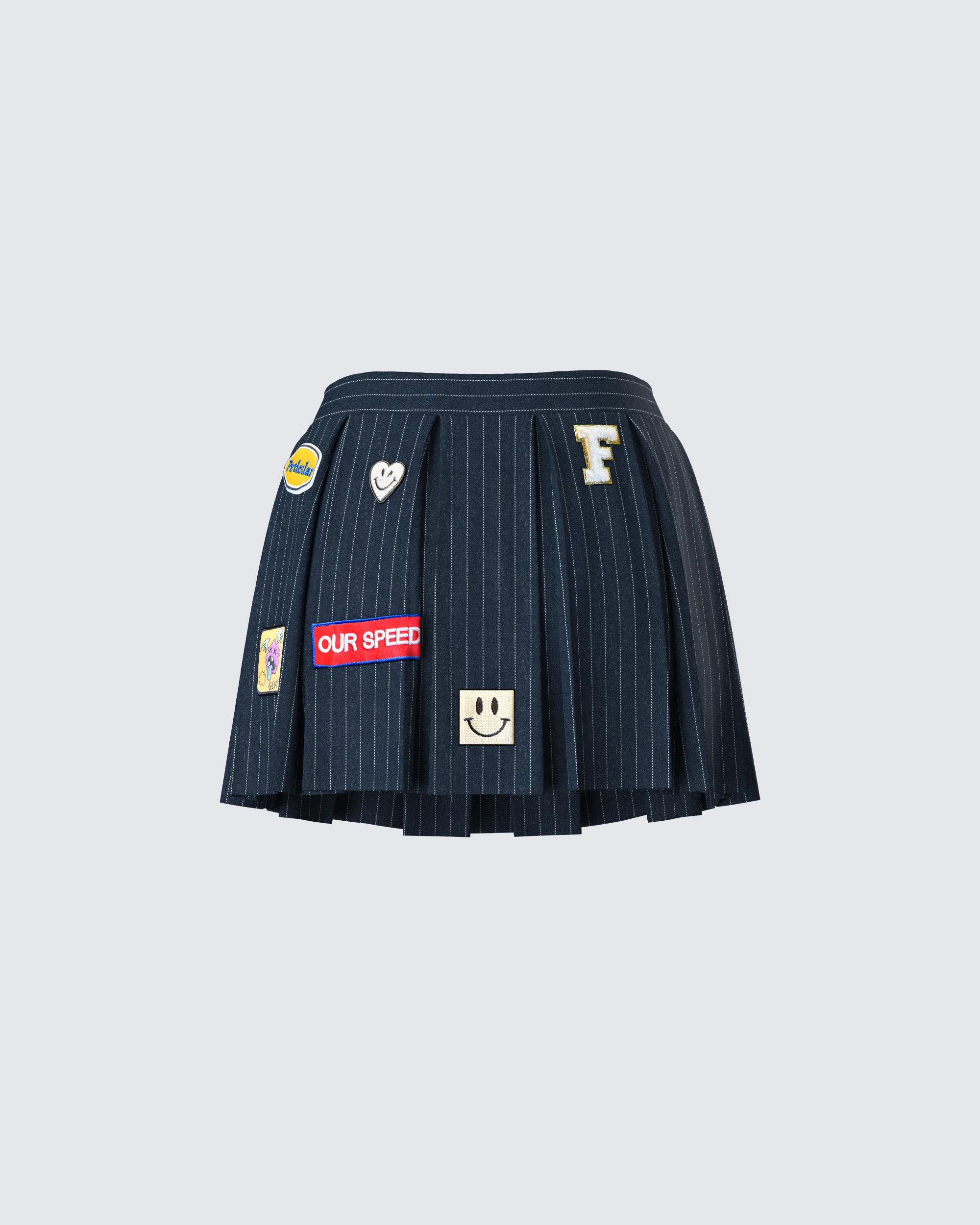 Teagan Patch Mini Skirt - Image 3