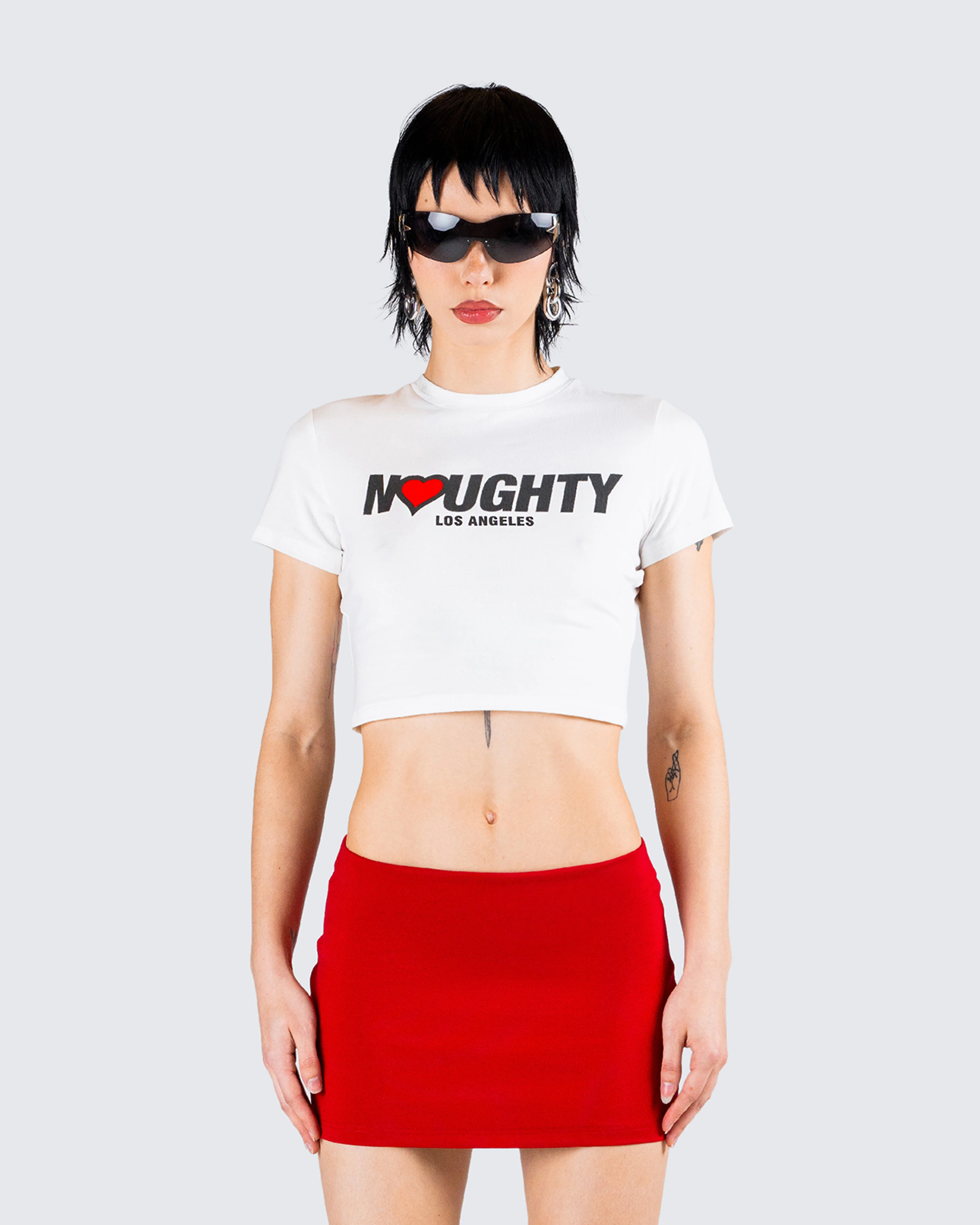 Teagan White Graphic Tee - Image 4