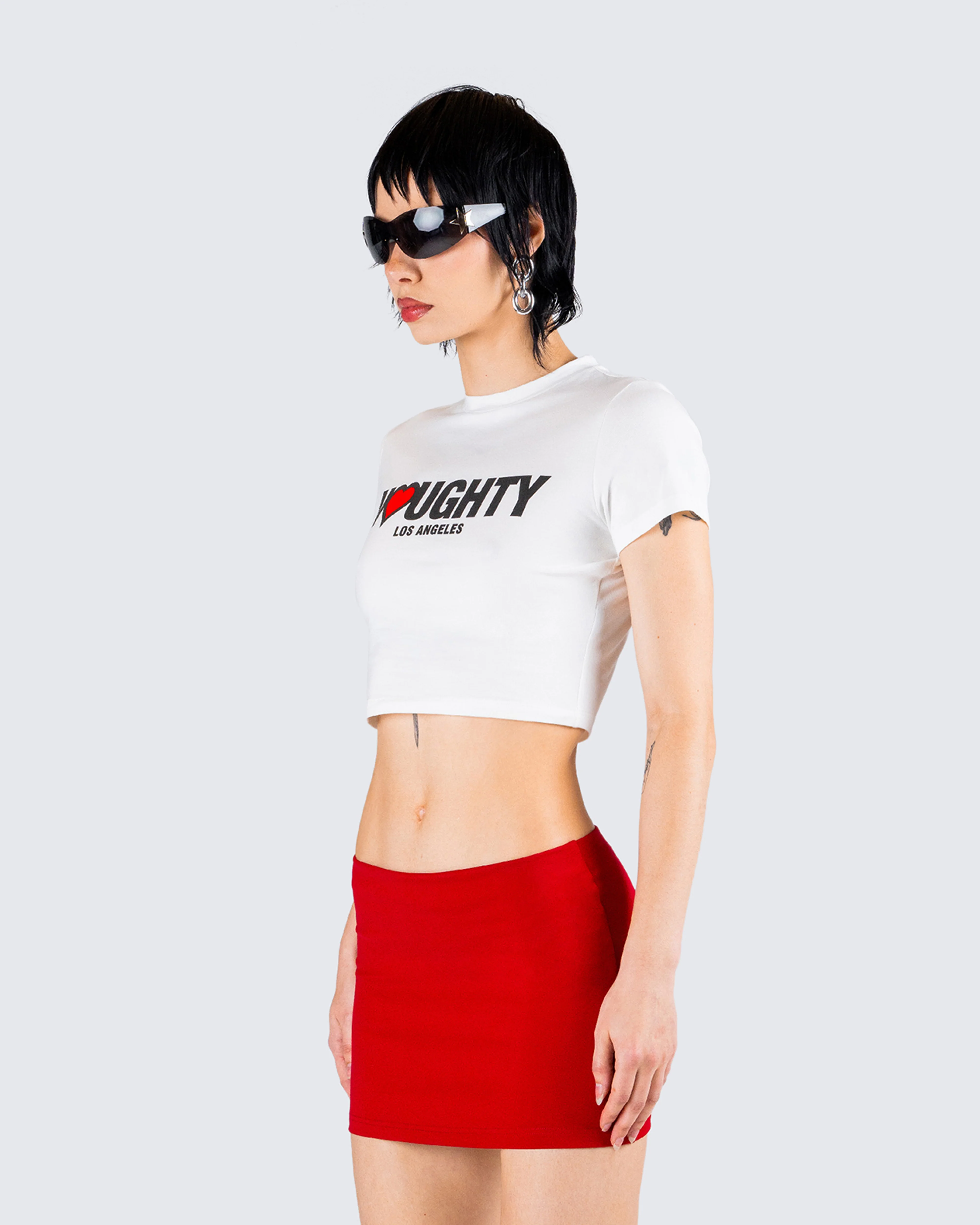 Teagan White Graphic Tee - Image 5