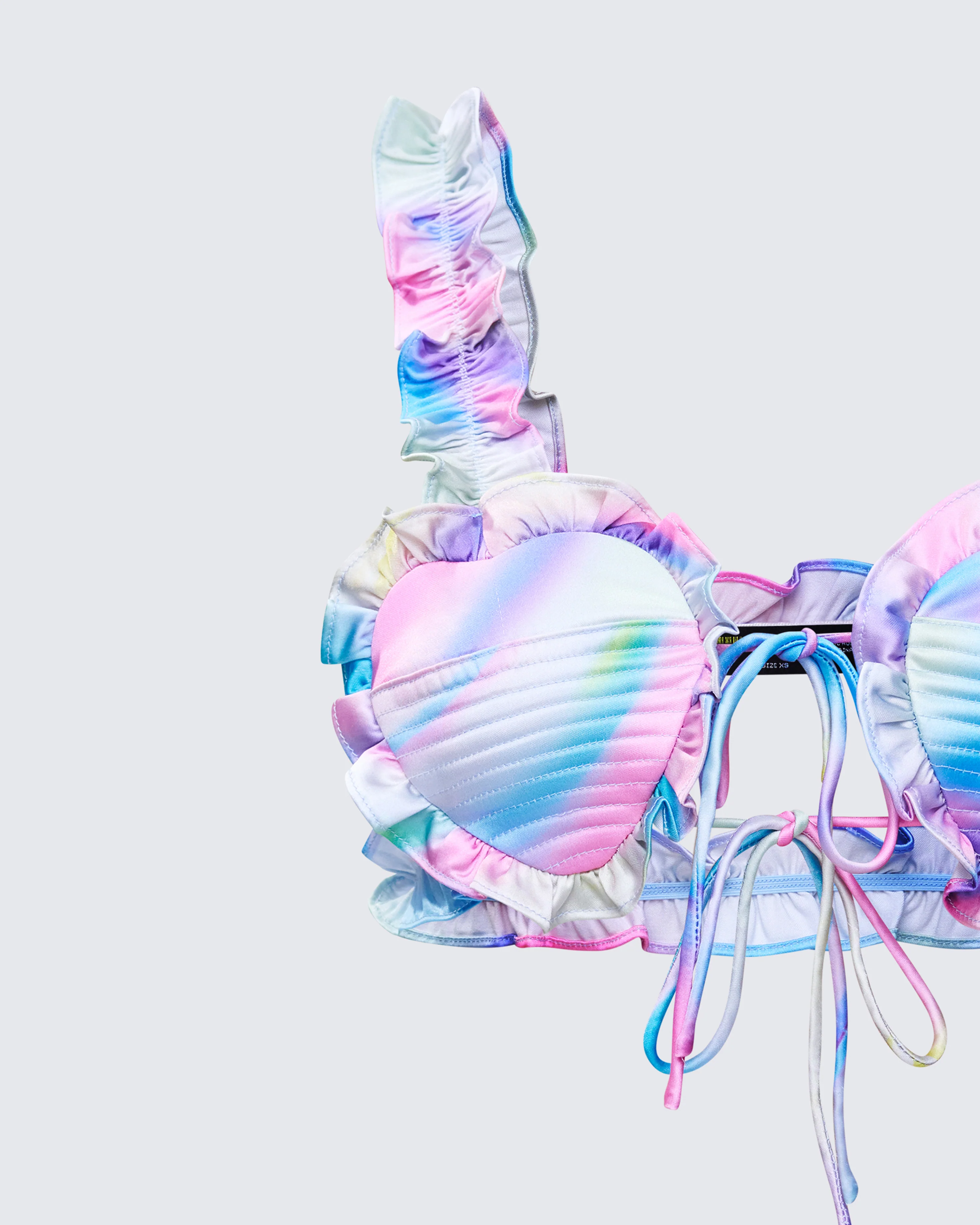 Thelma Printed Padded Heart Bra Top - Image 6