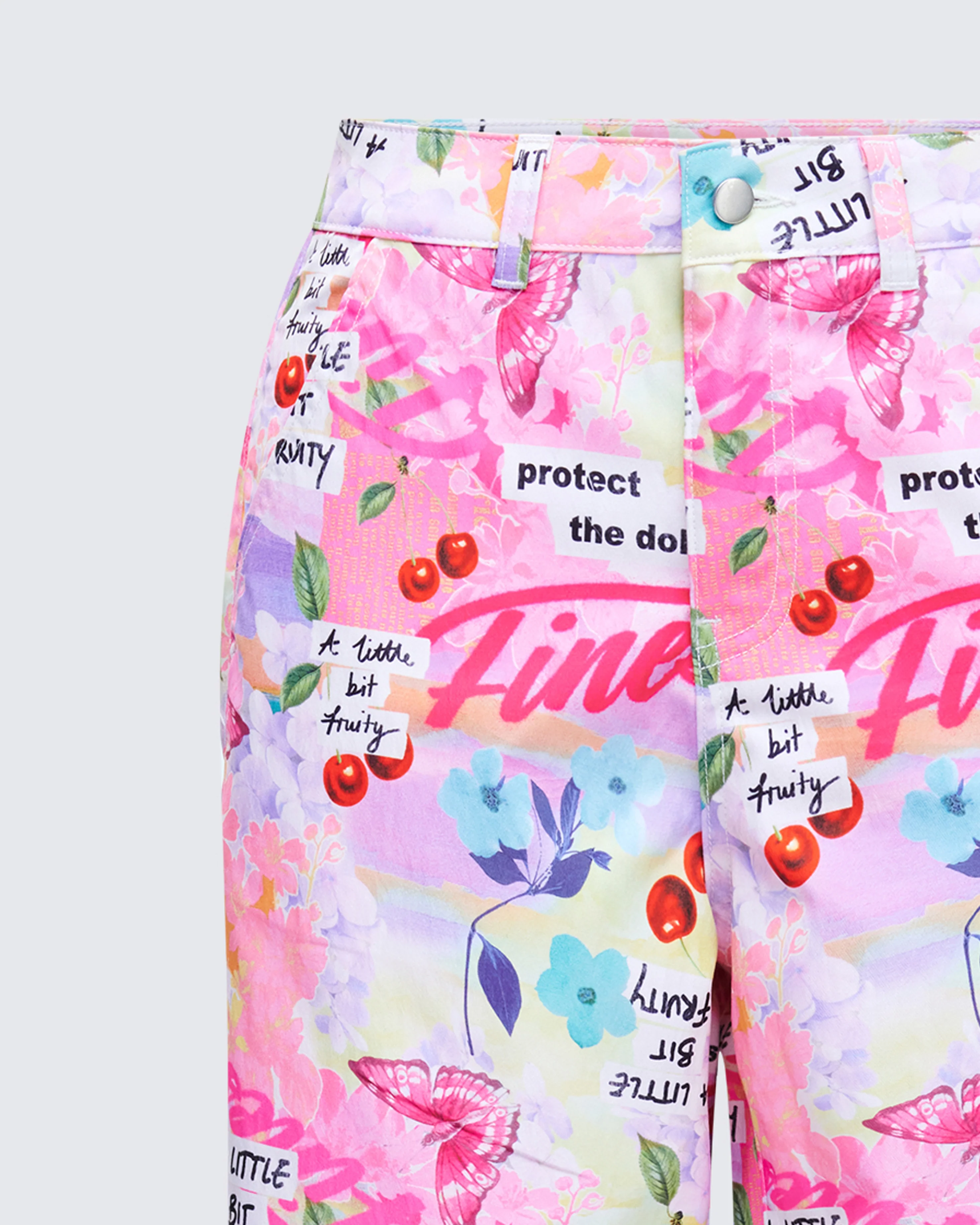 Tove Multi Printed Twill Pant - Image 6
