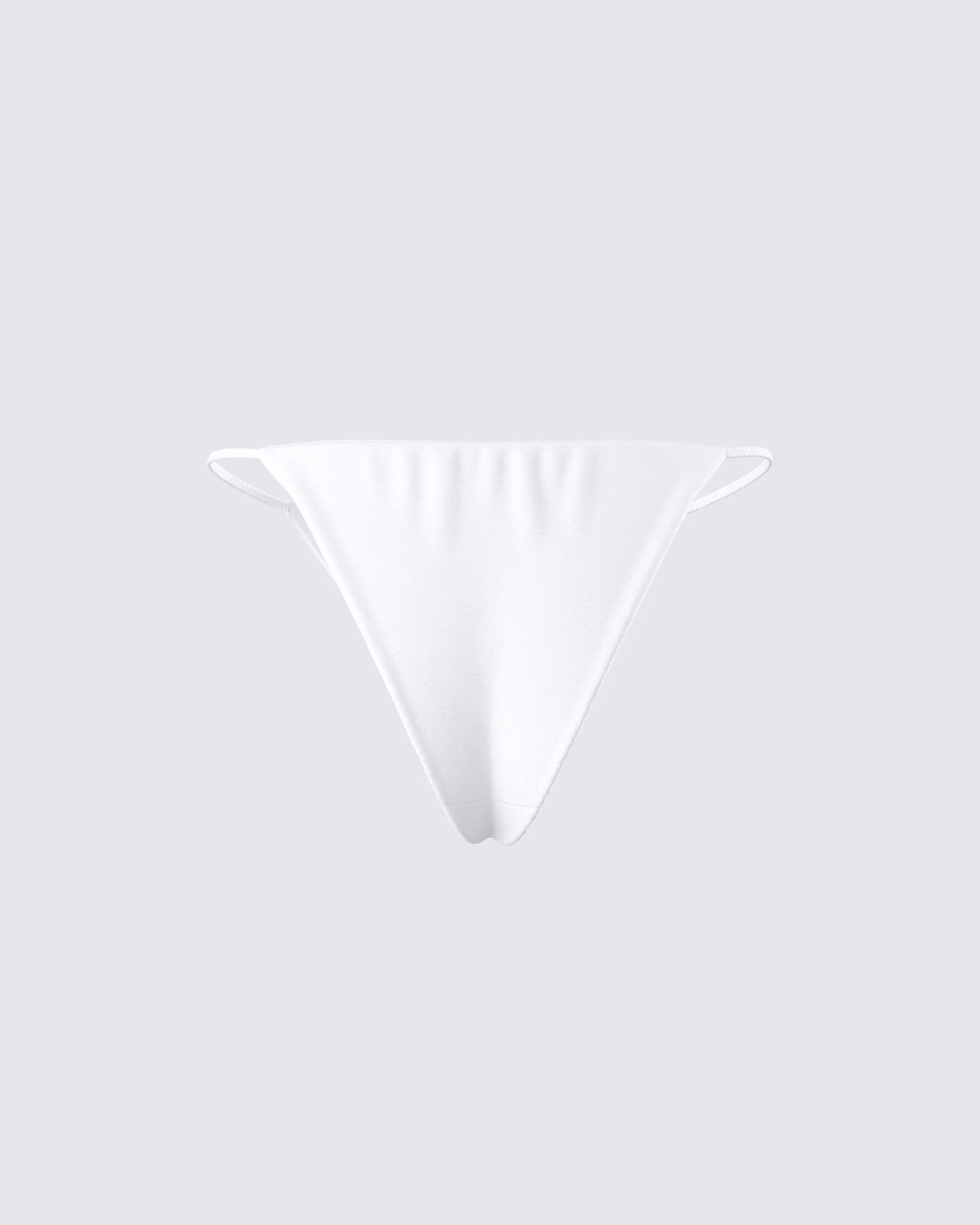 Twyla White Cheeky Bikini Bottom - Image 3