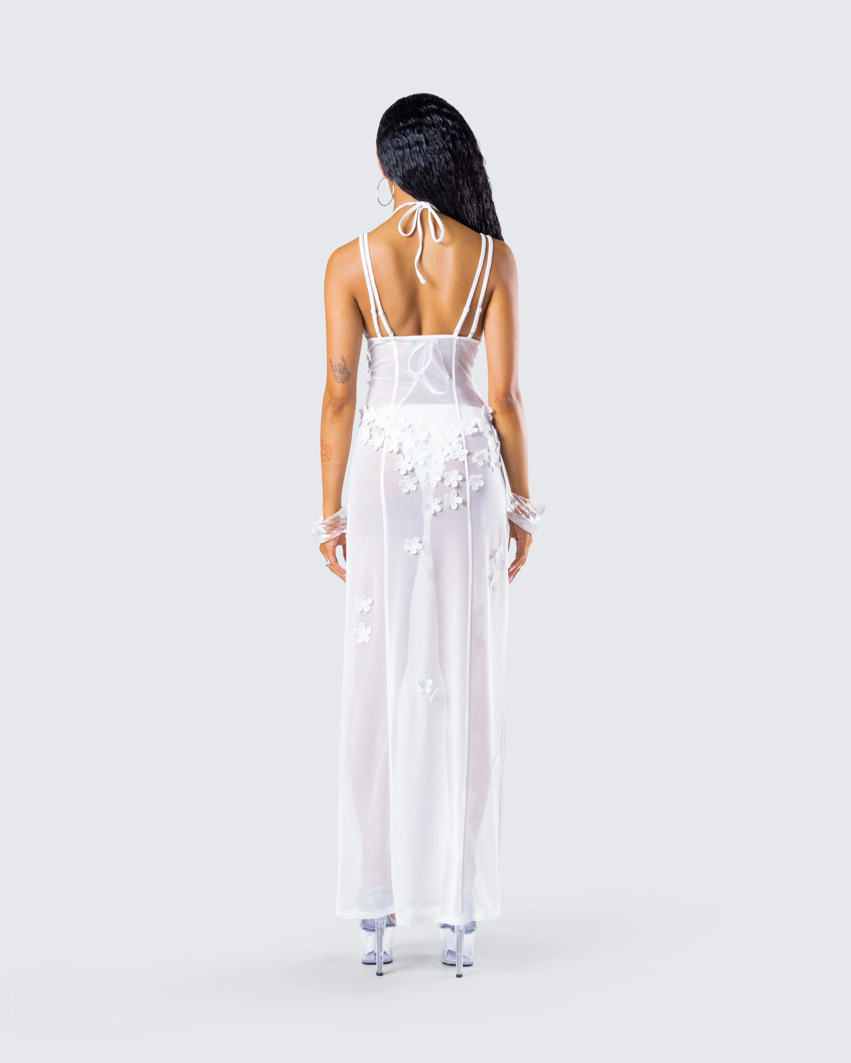 Twyla White Floral Set - Image 7