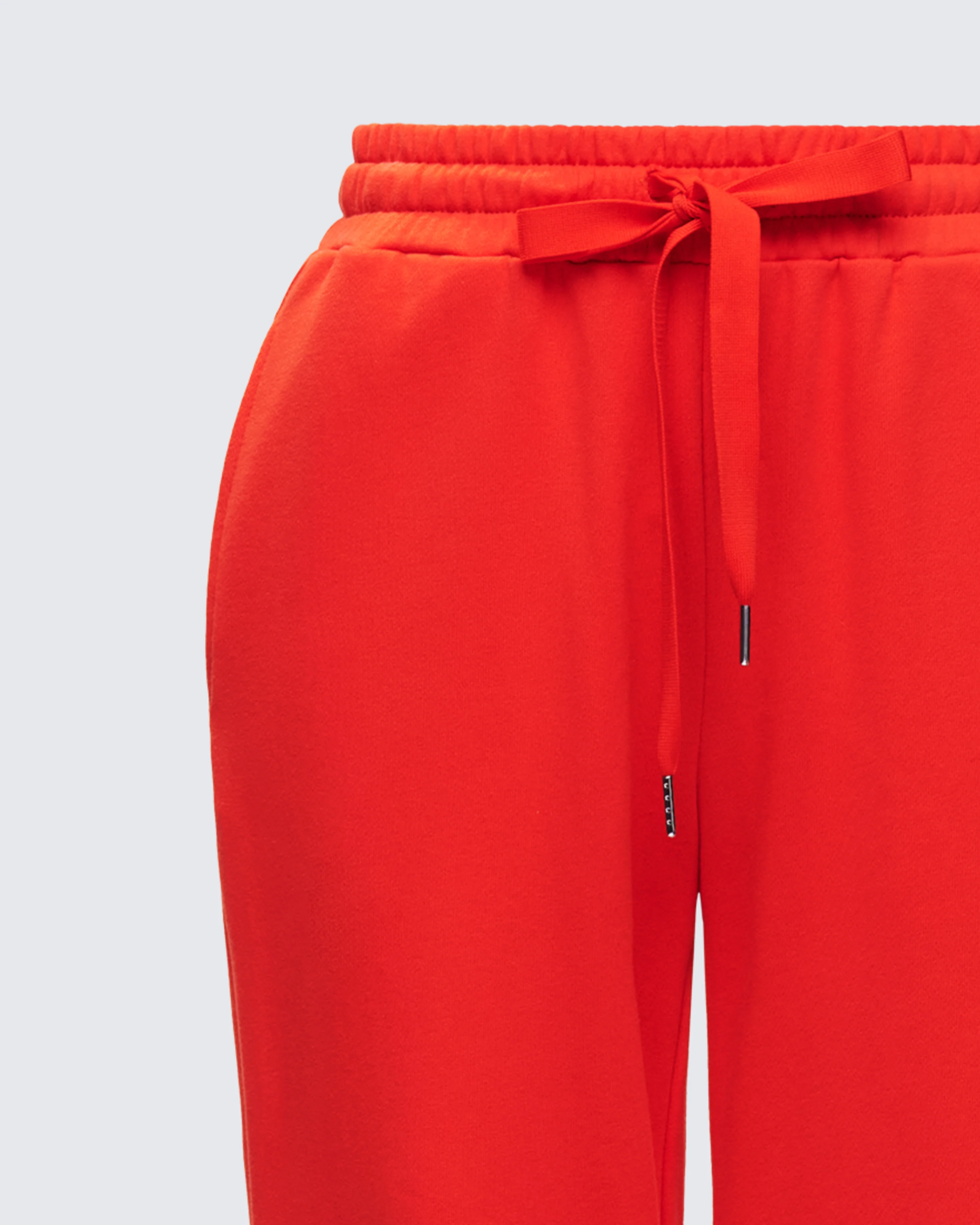 Una Red Stacked Leg Toggle Sweatpant - Image 6