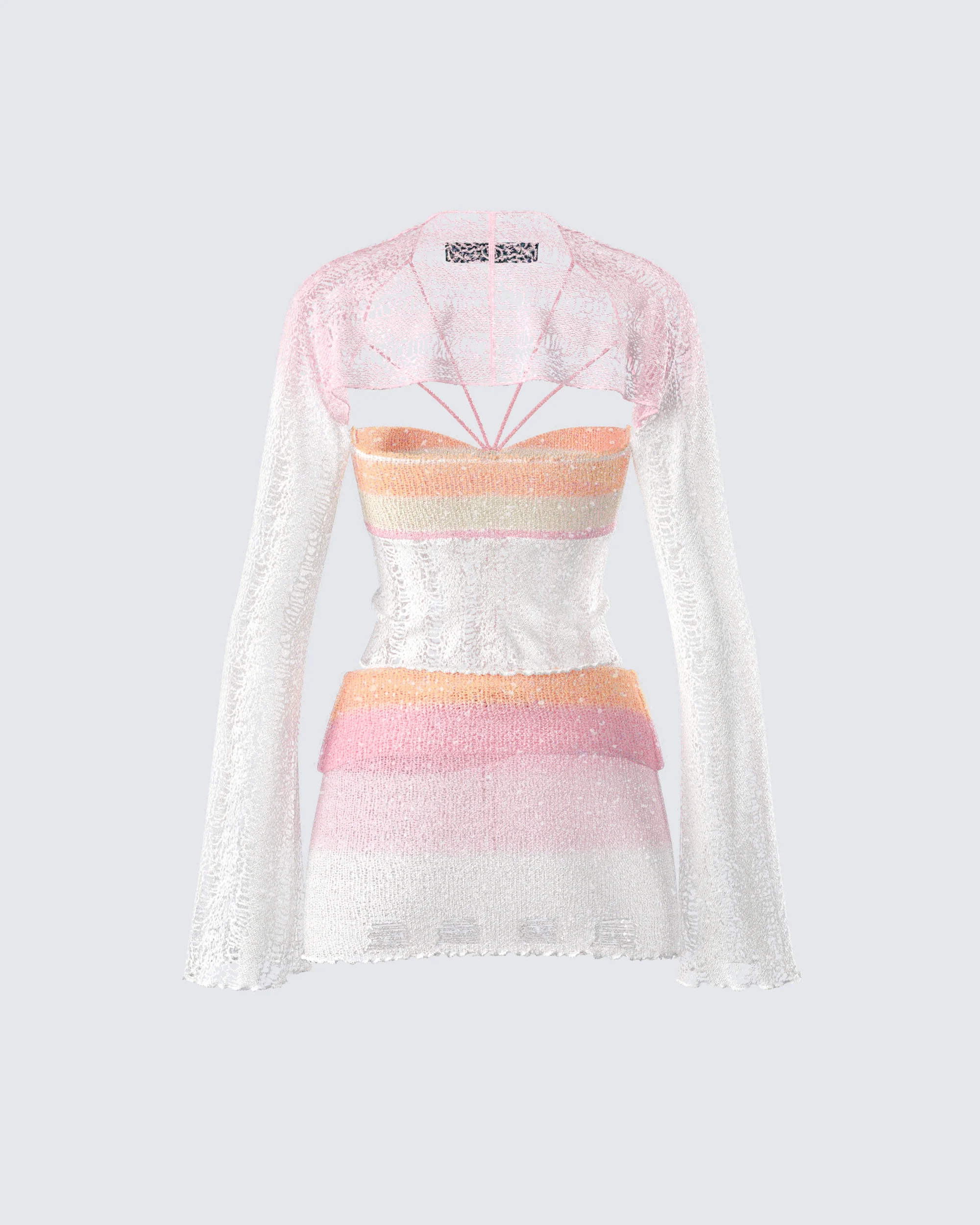 Vanessa Pink Sequin Set - Image 3
