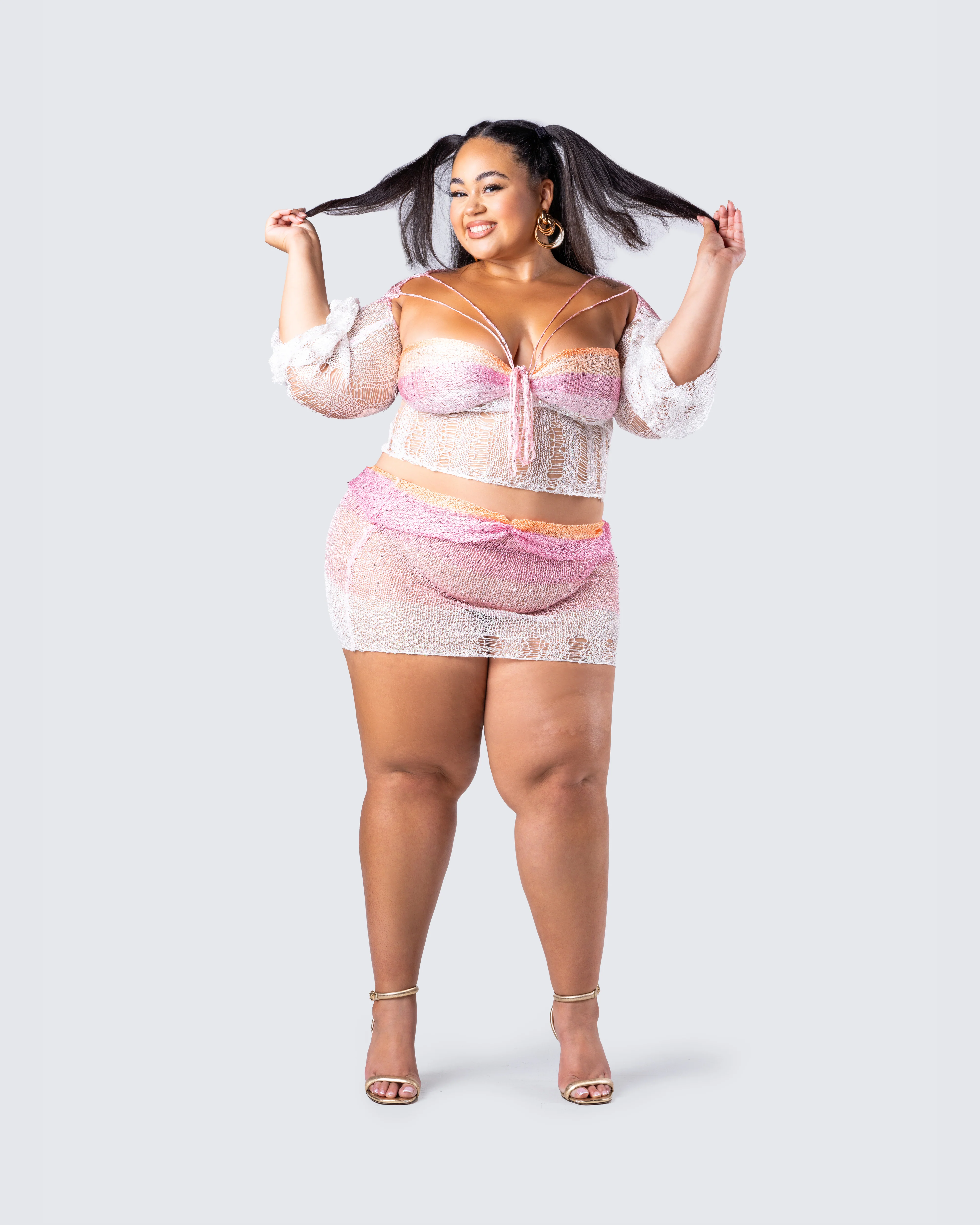 Vanessa Pink Sequin Set - Image 7