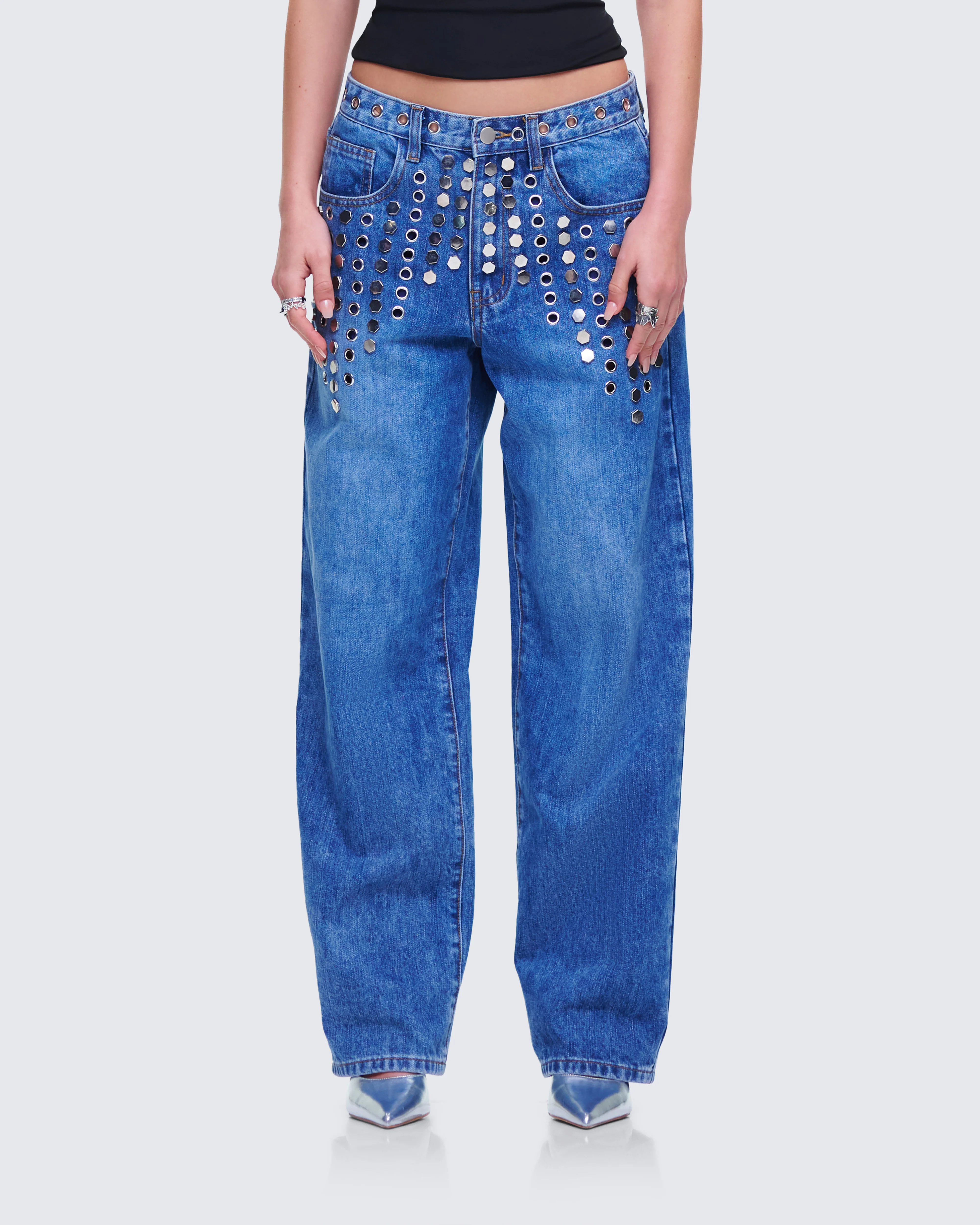 Vanora Grommet and Stud Jean - Image 4