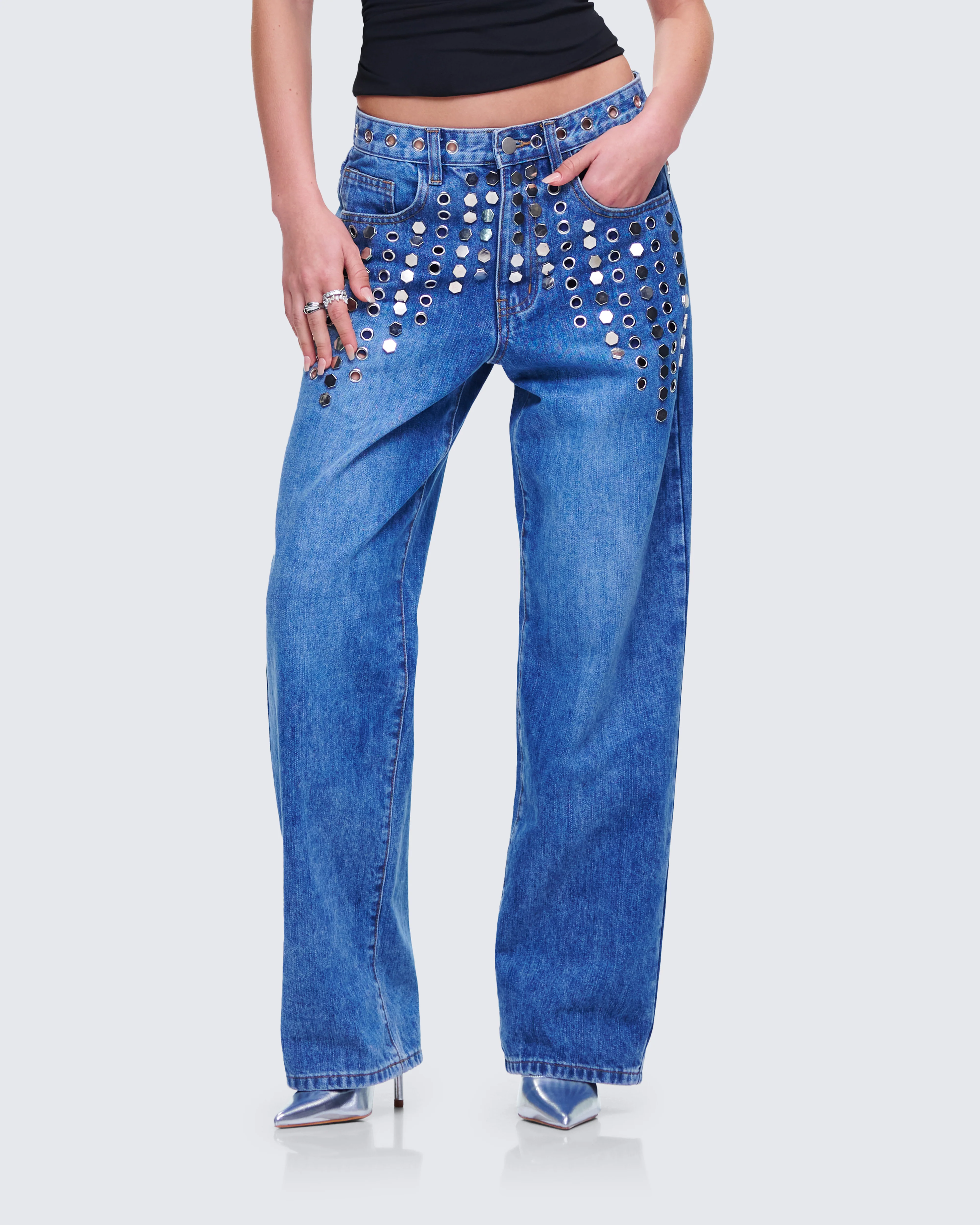 Vanora Grommet and Stud Jean - Image 5