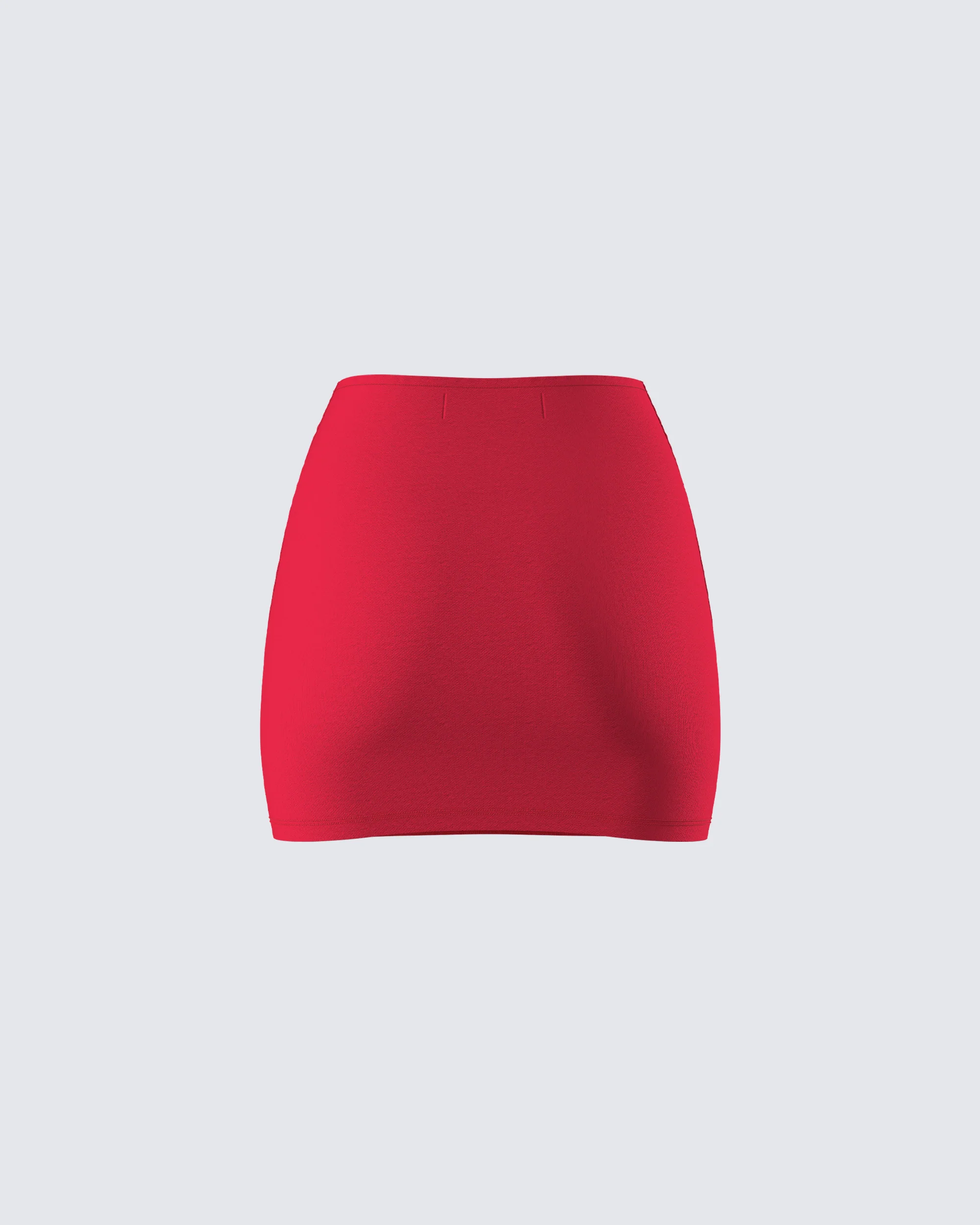 Venetia Red Heart Mini Skirt - Image 3