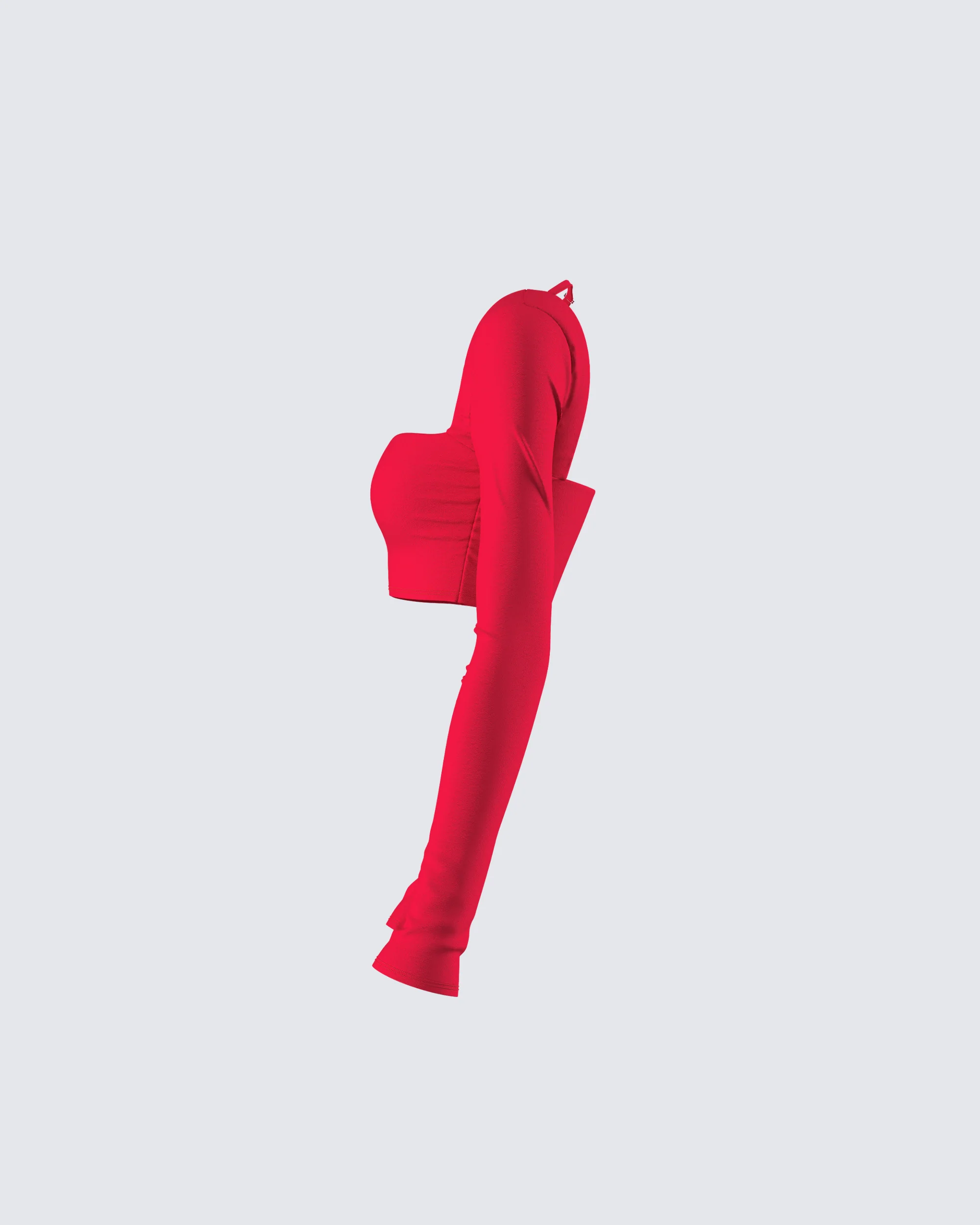 Venetia Red Sweetheart Top - Image 2