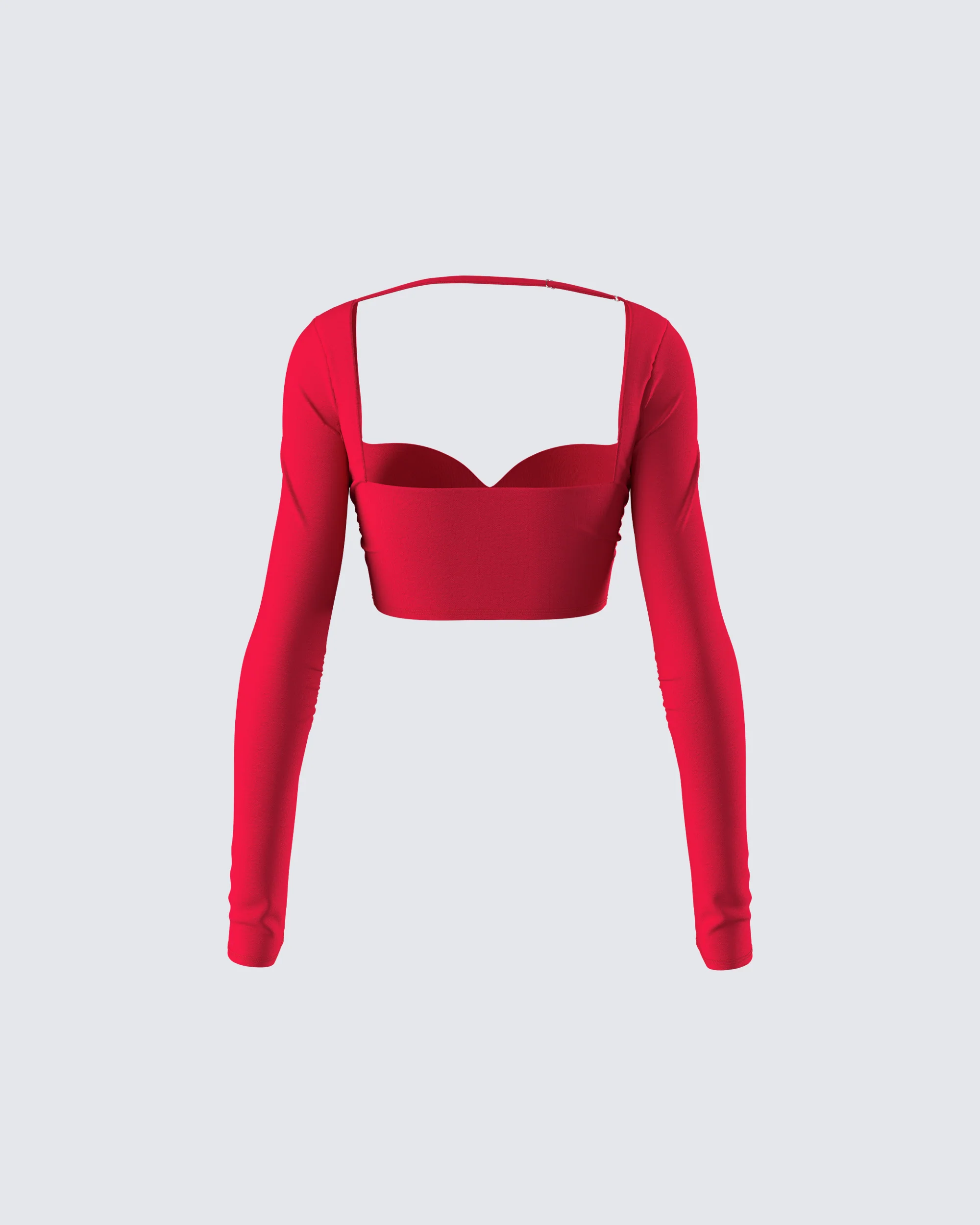 Venetia Red Sweetheart Top - Image 3