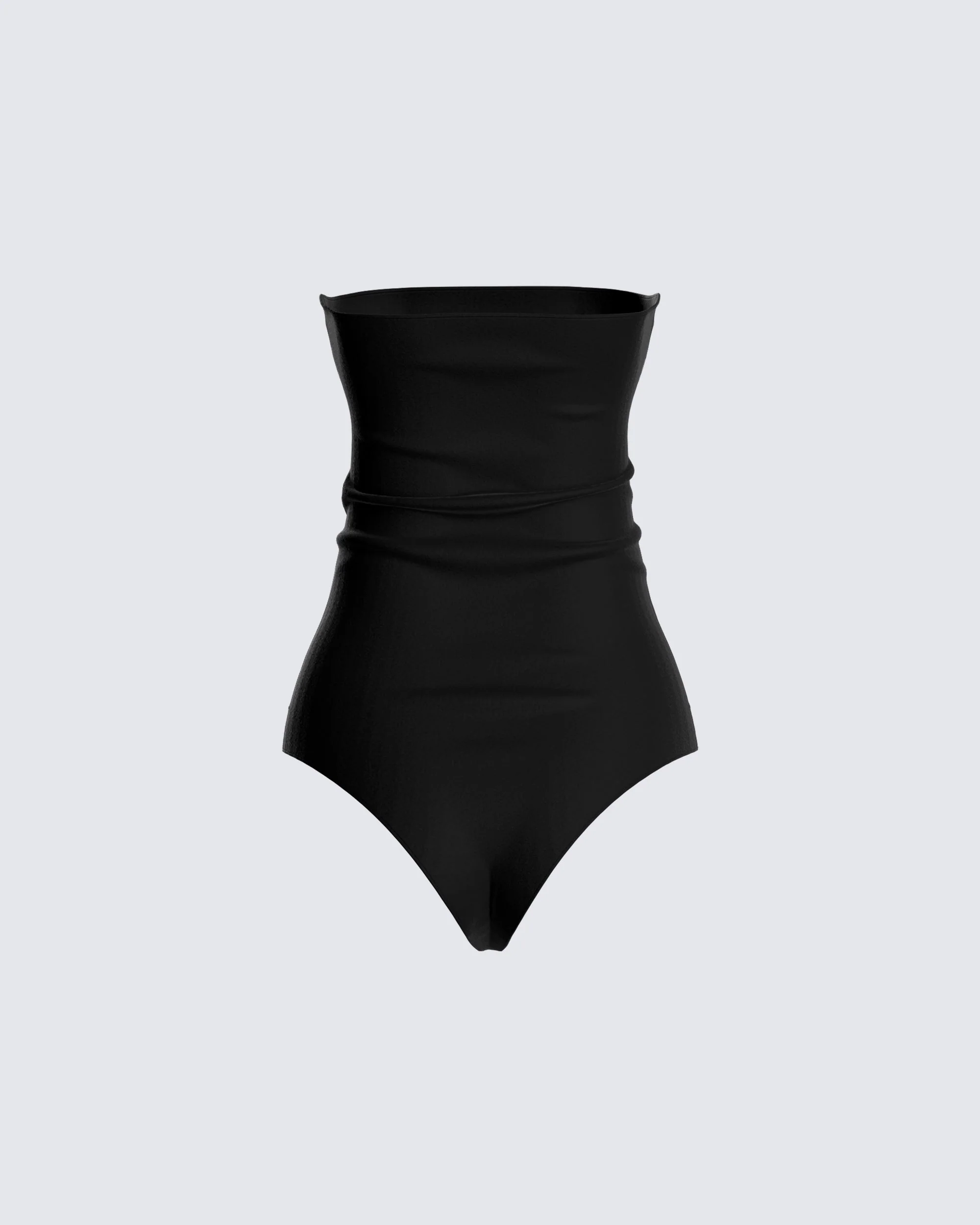 Vicky Black Strapless Bodysuit - Image 3
