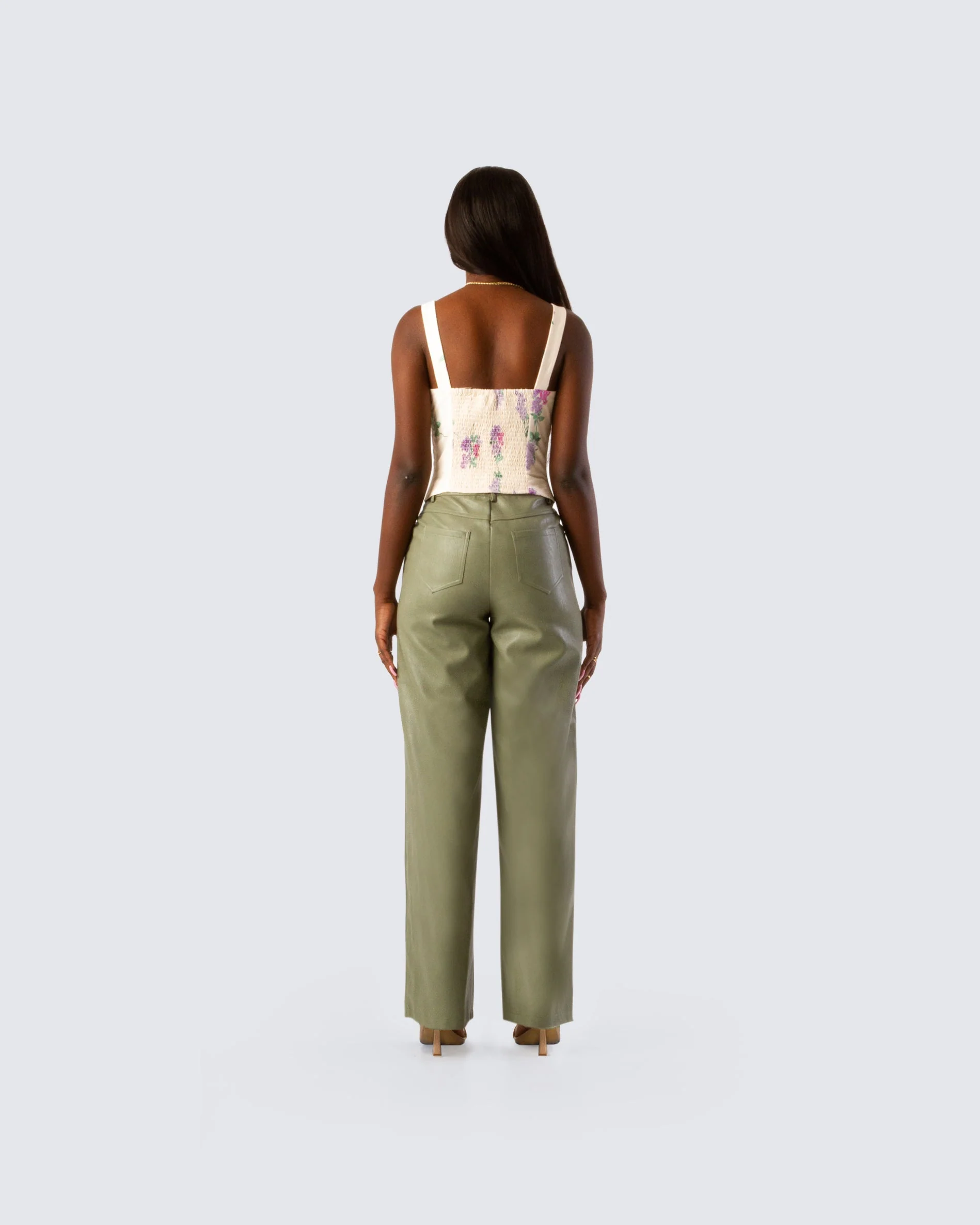 Winona Flower Print Corset Top - Image 6