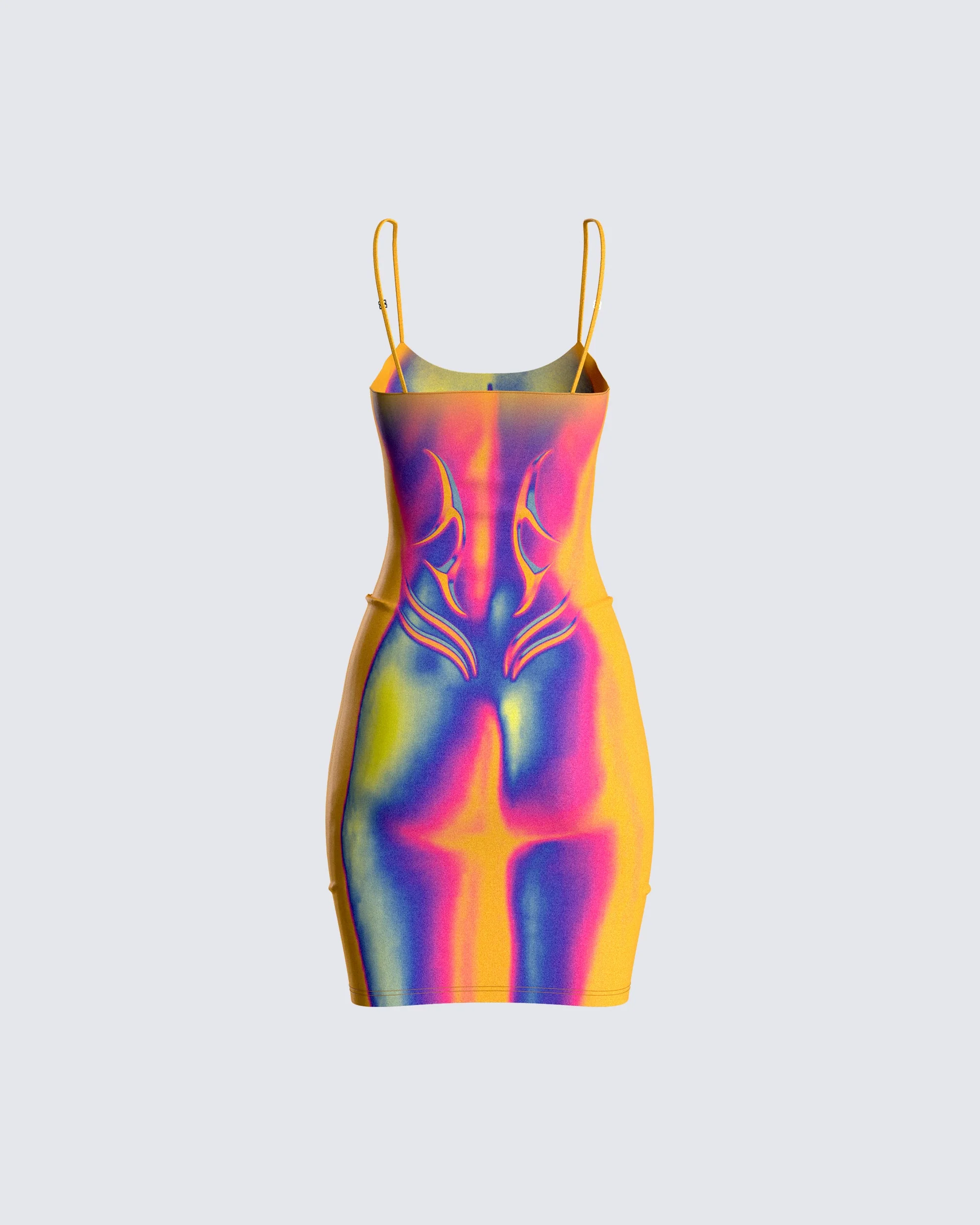 Xavier Body Print Dress - Image 3