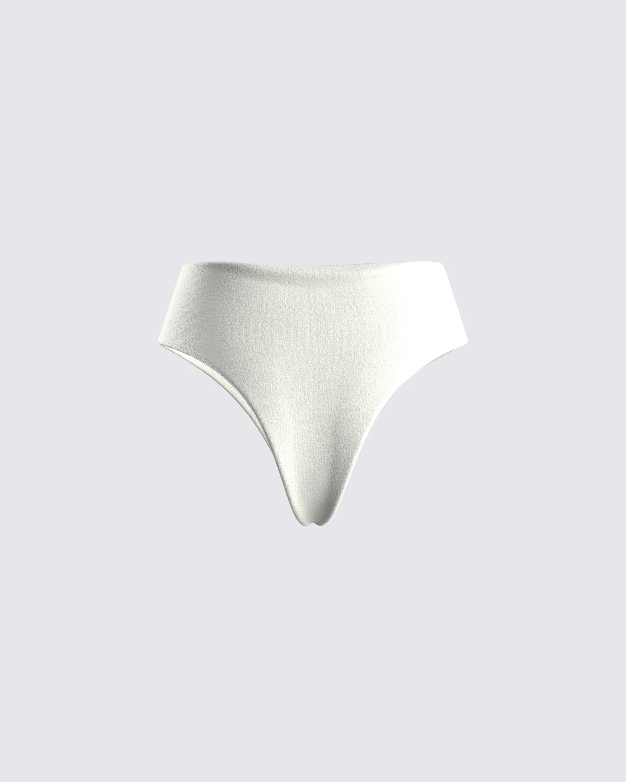 Yanni Cream Jersey Booty Short - Image 3