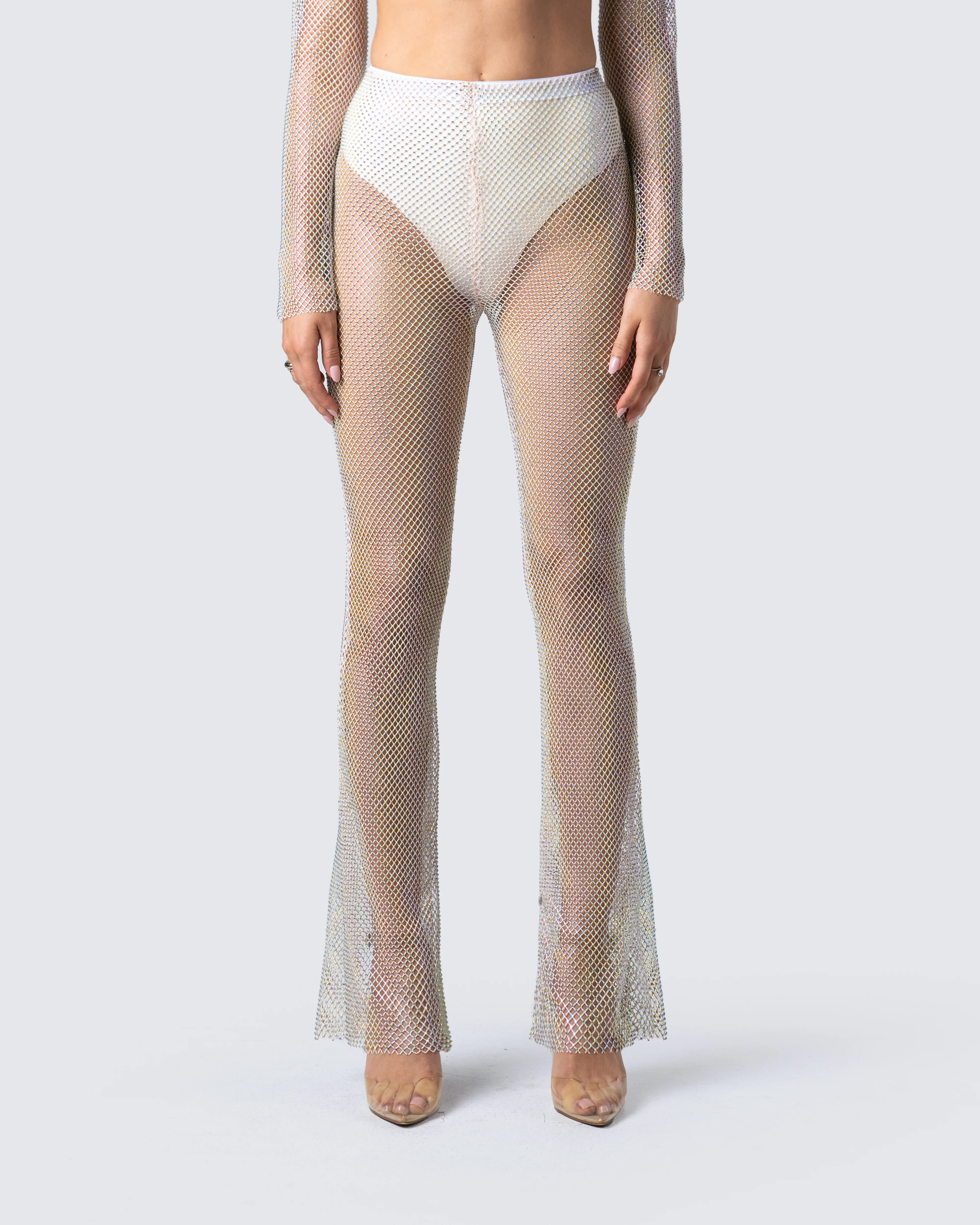 Yanni Cream Jersey Booty Short - Image 4
