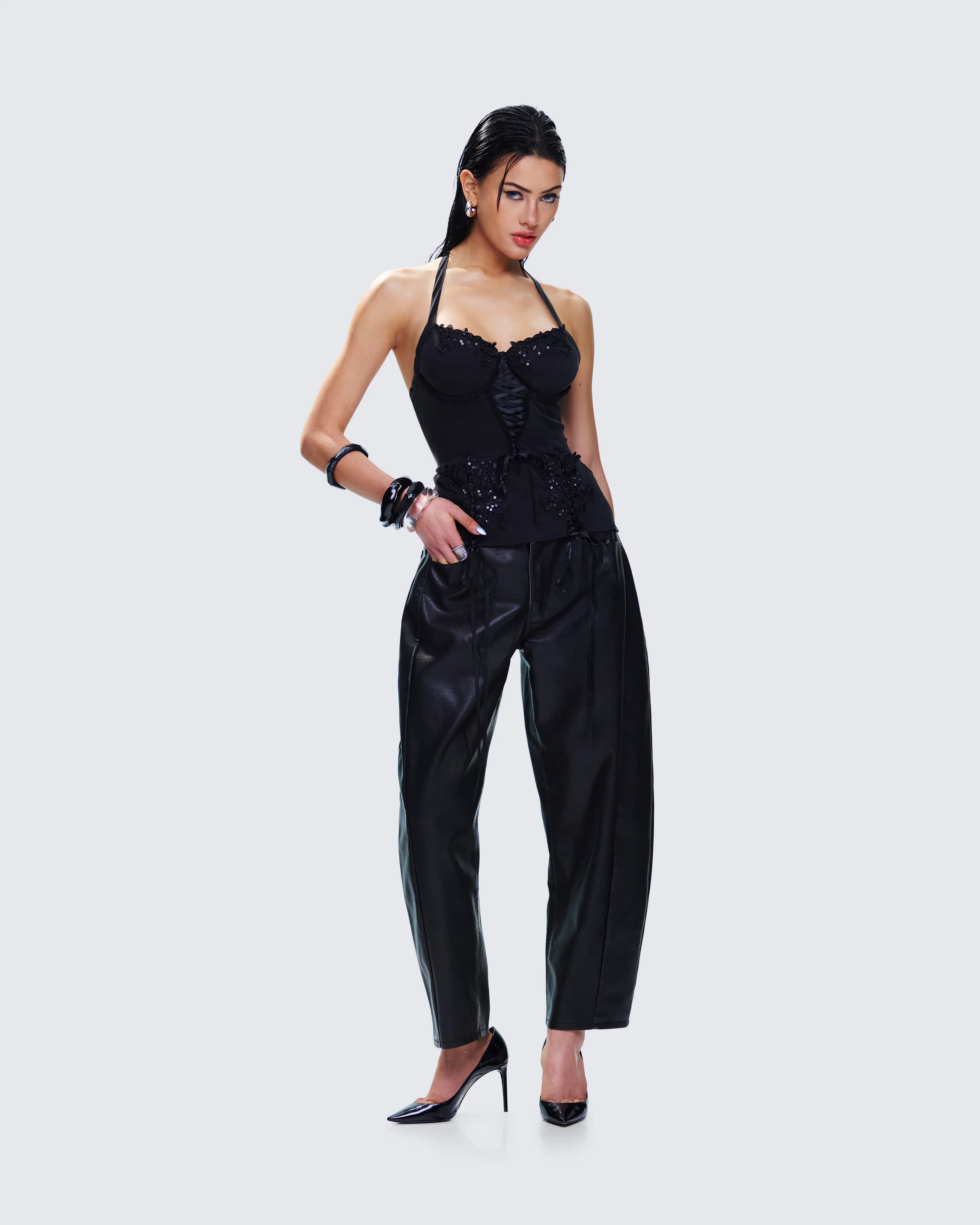 Yelina Vegan Leather Set - Image 5