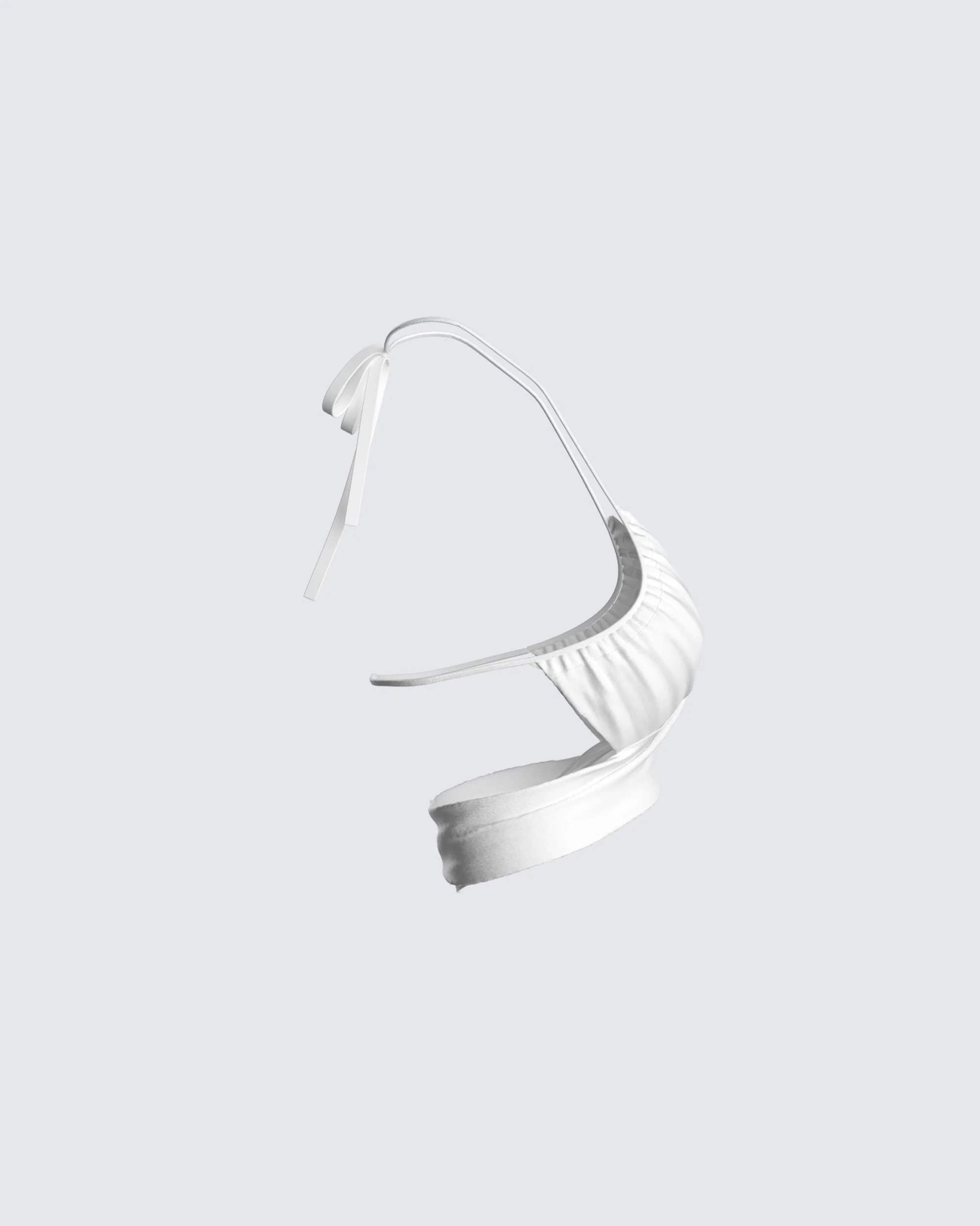 Zeke White Criss Cross Top - Image 2