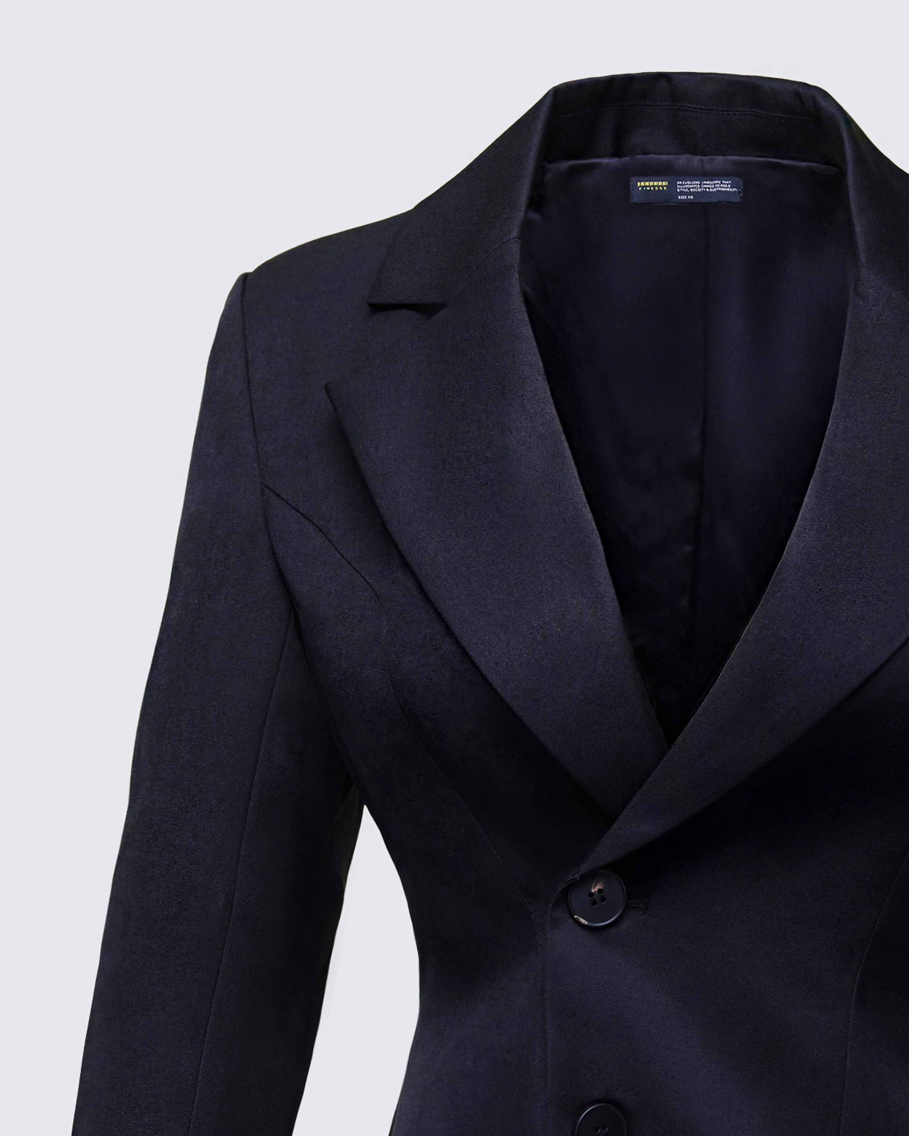 Zila Black Suiting Hourglass Blazer - Image 6