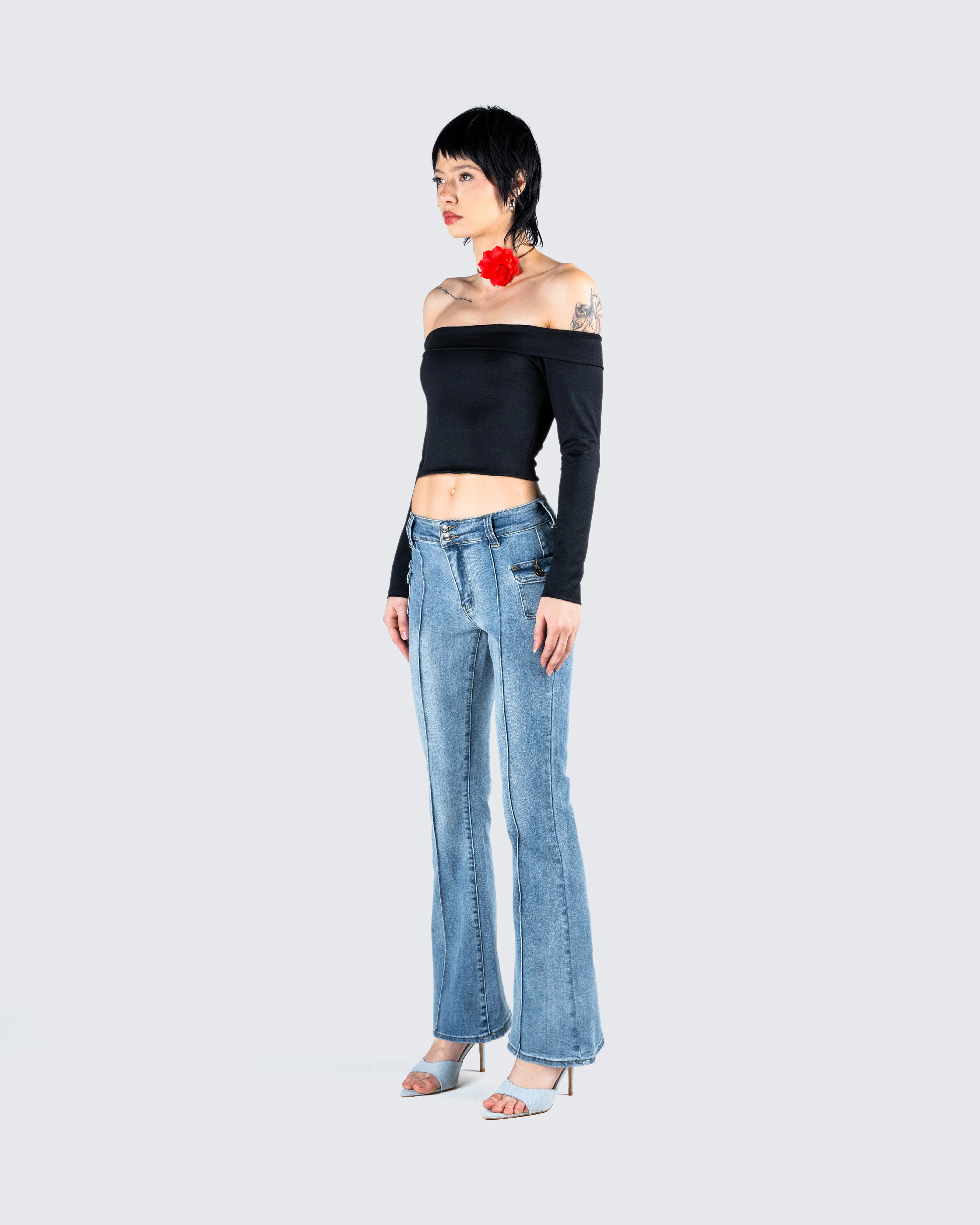 Zori Off the Shoulder Set - Image 5